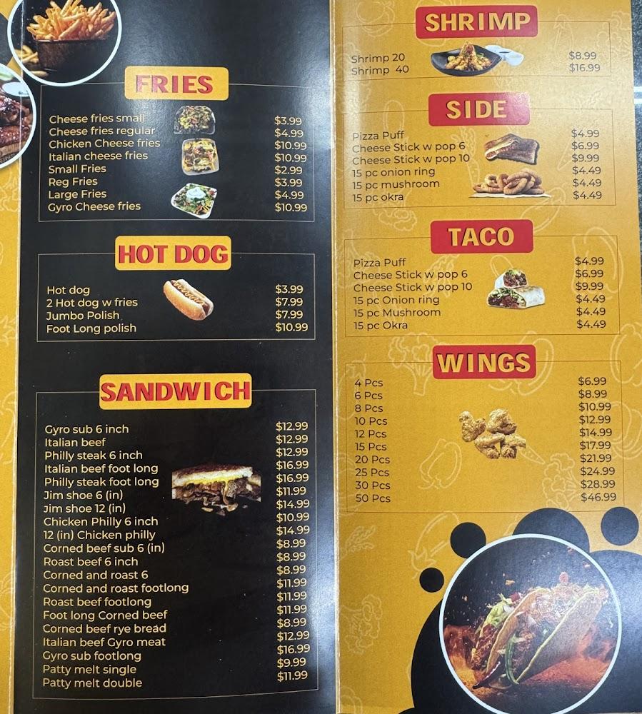 Royal Gyro and Grill Cheese Fries Small