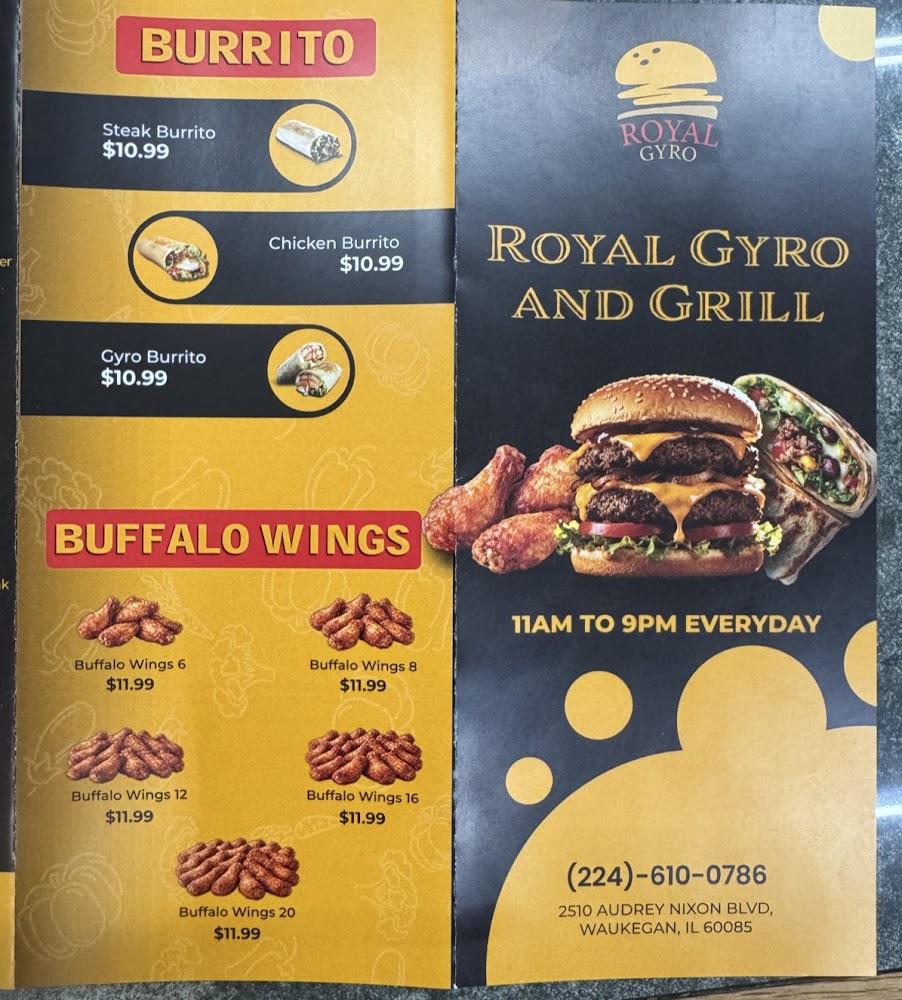 Royal Gyro and Grill Menu image 4